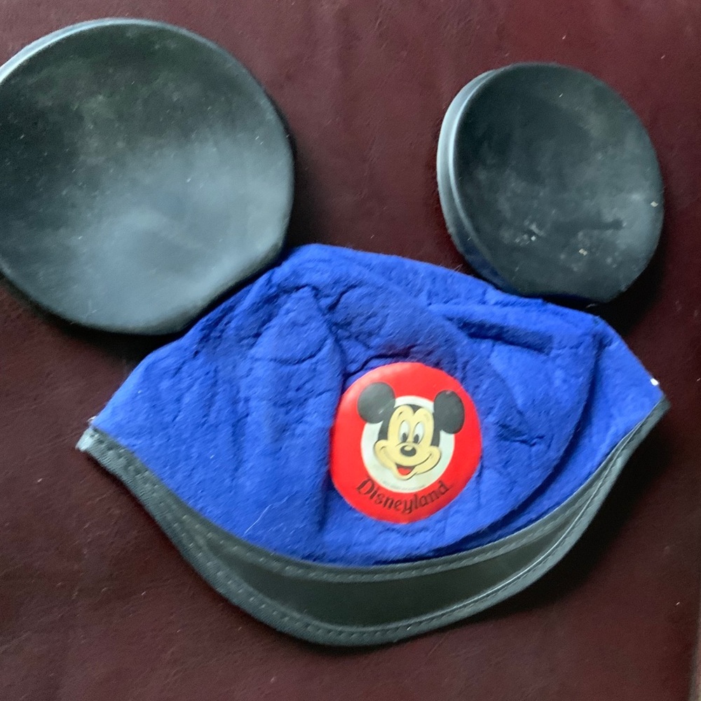 VTG Mickey Mouse Disneyland Souvenir ear hat made in USA BY BENAY ALBEE - Picture 5 of 10